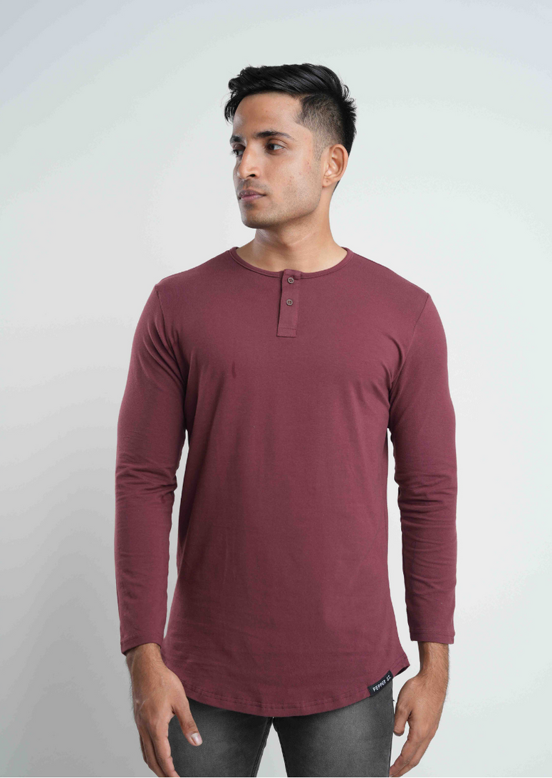 Henley Long Sleeve