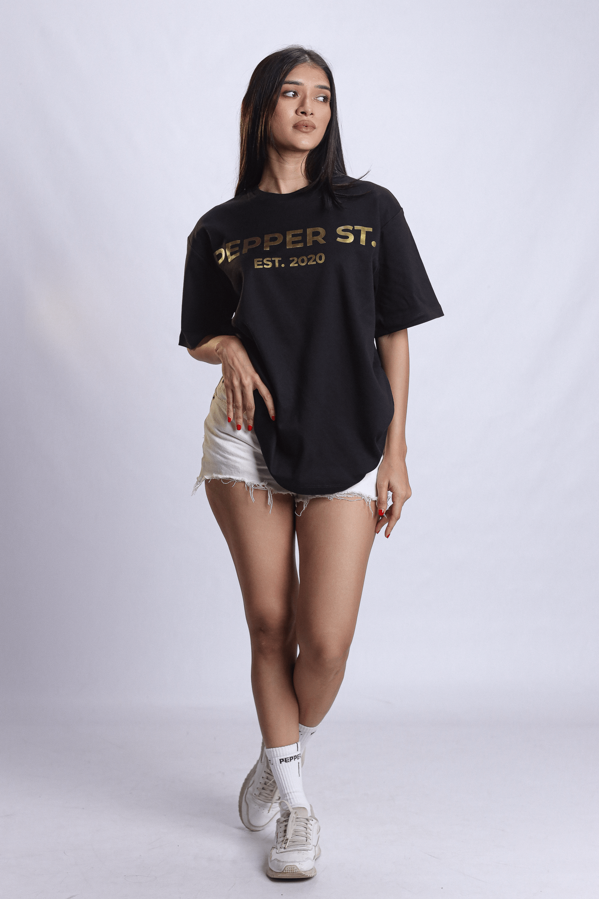 Project Pepper Oversized - Dull Gold