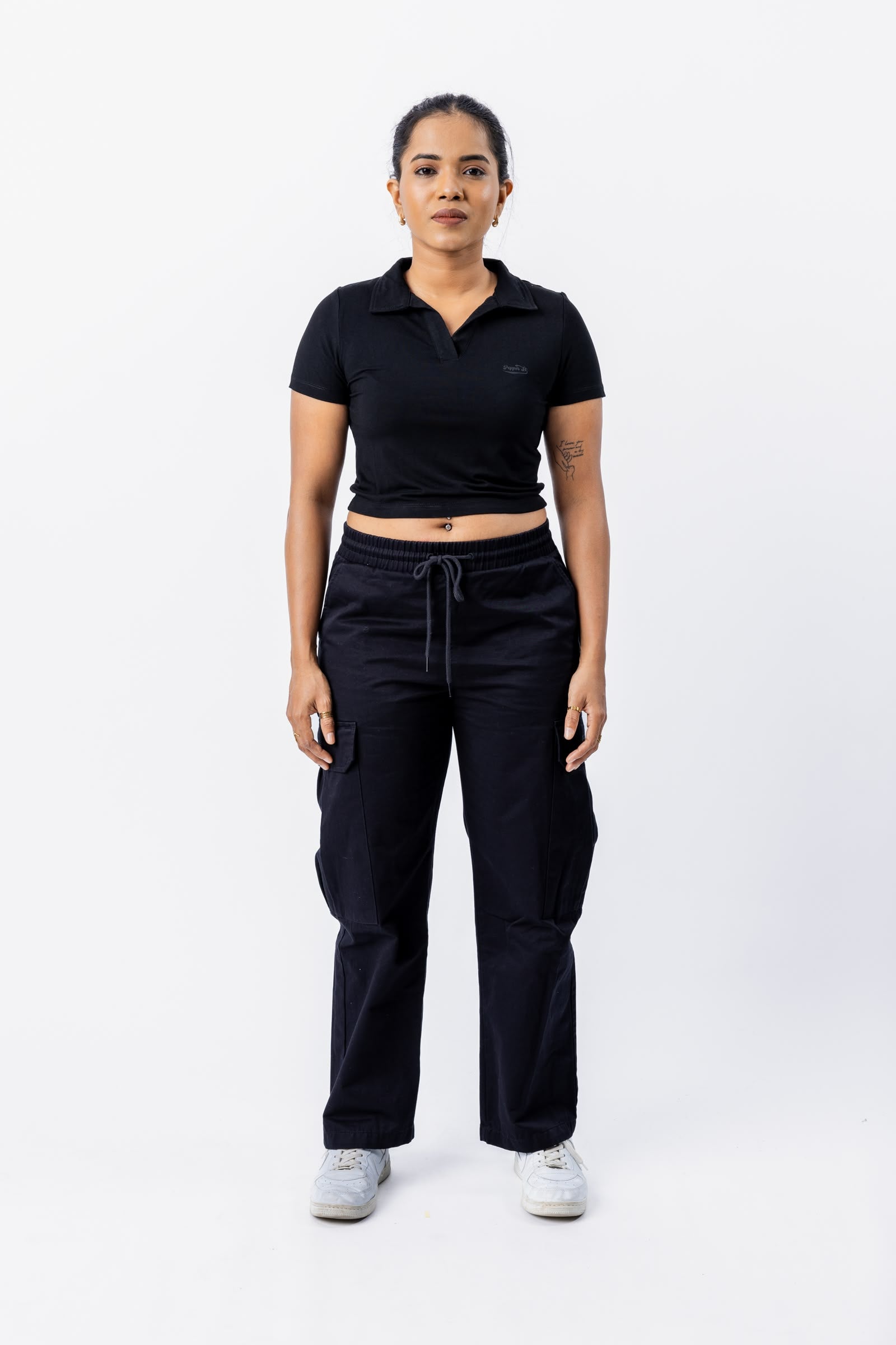 Modal Cropped Polo