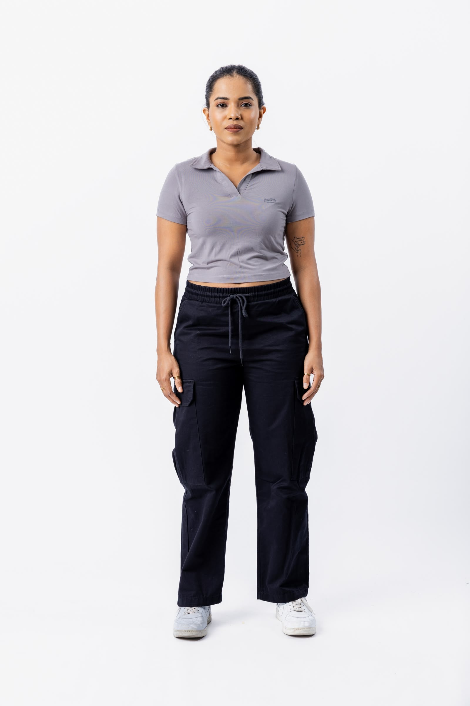 Modal Cropped Polo