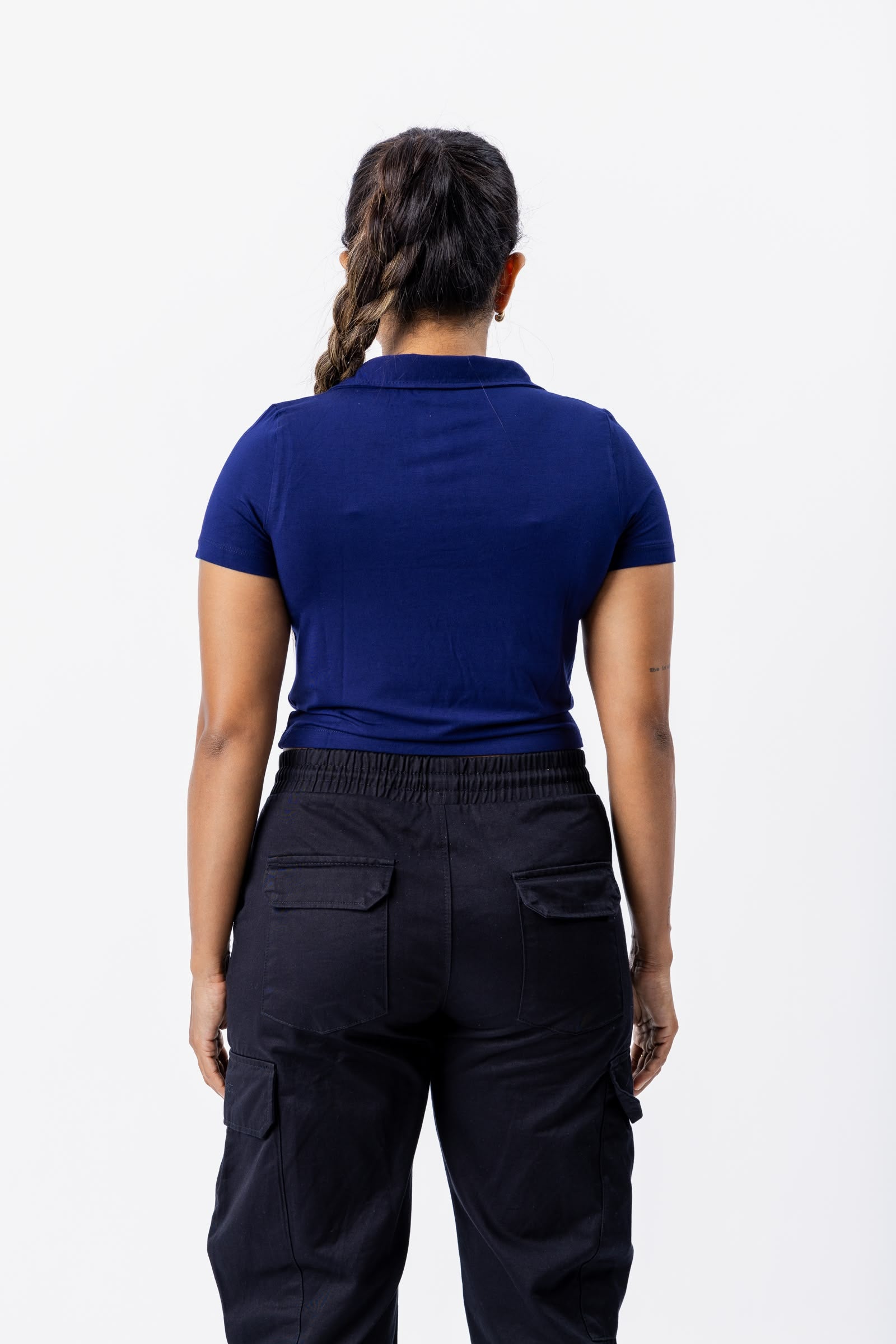 Modal Cropped Polo