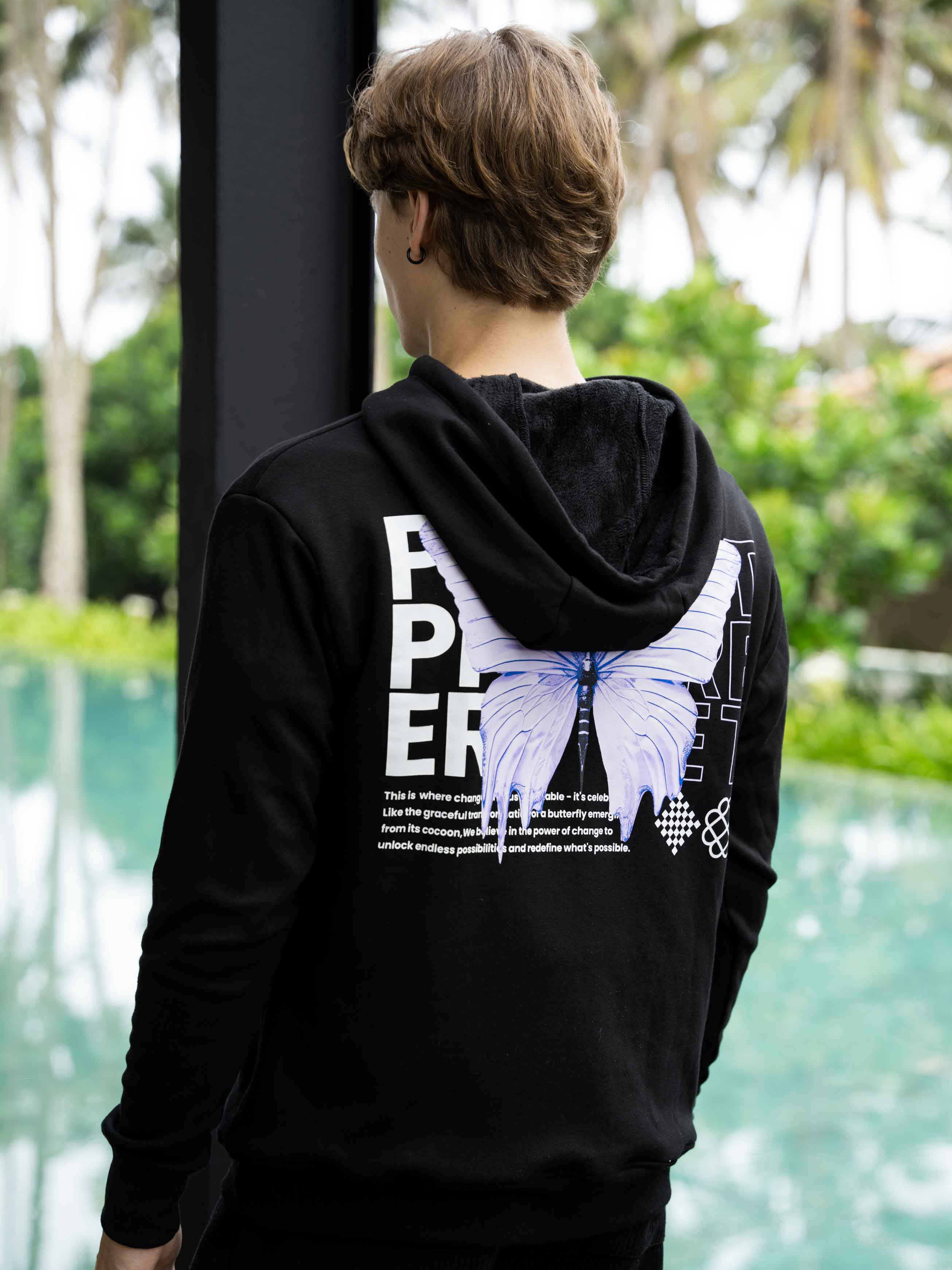 Butterfly Graphic Hoodie