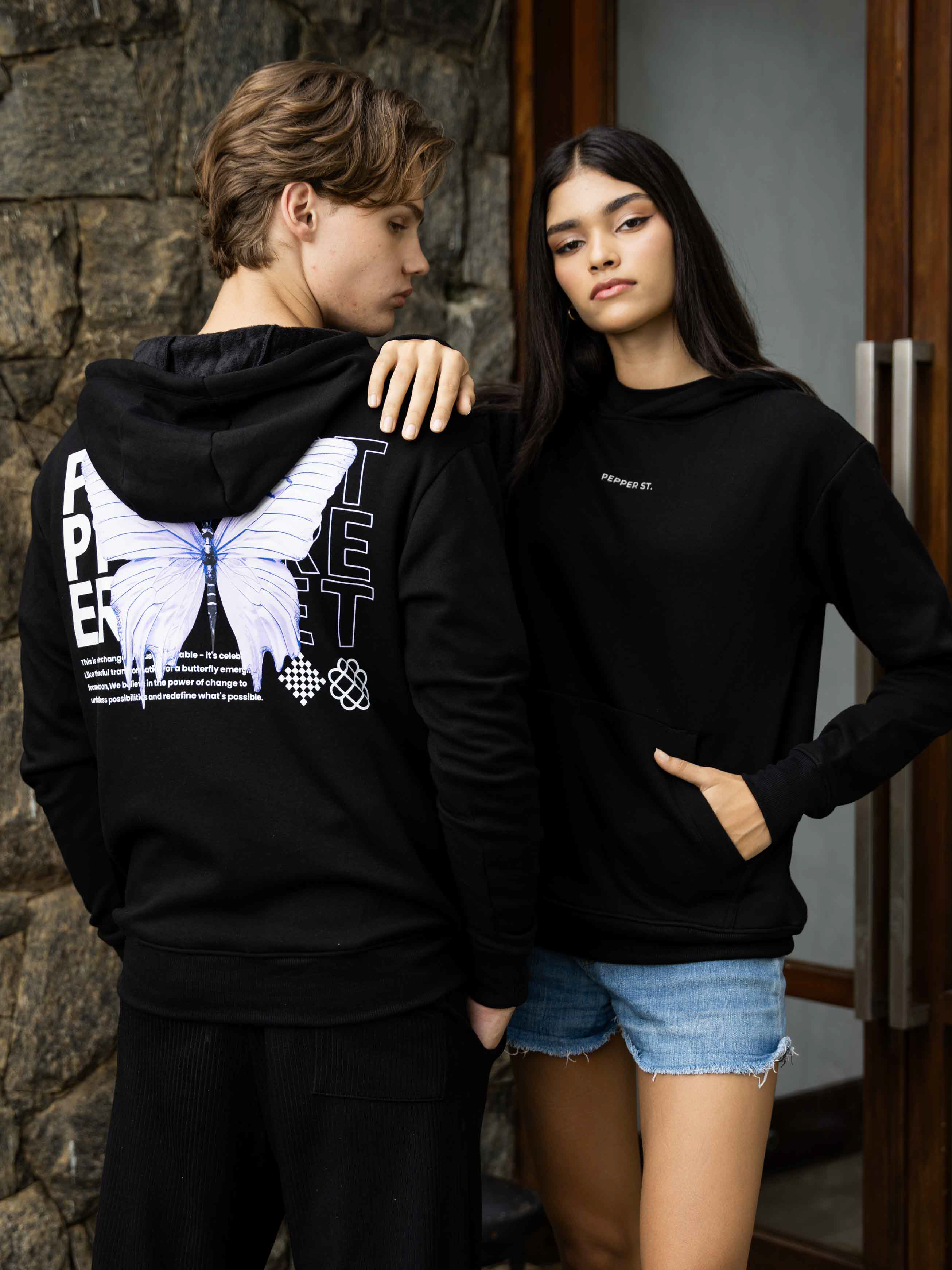 Butterfly Graphic Hoodie