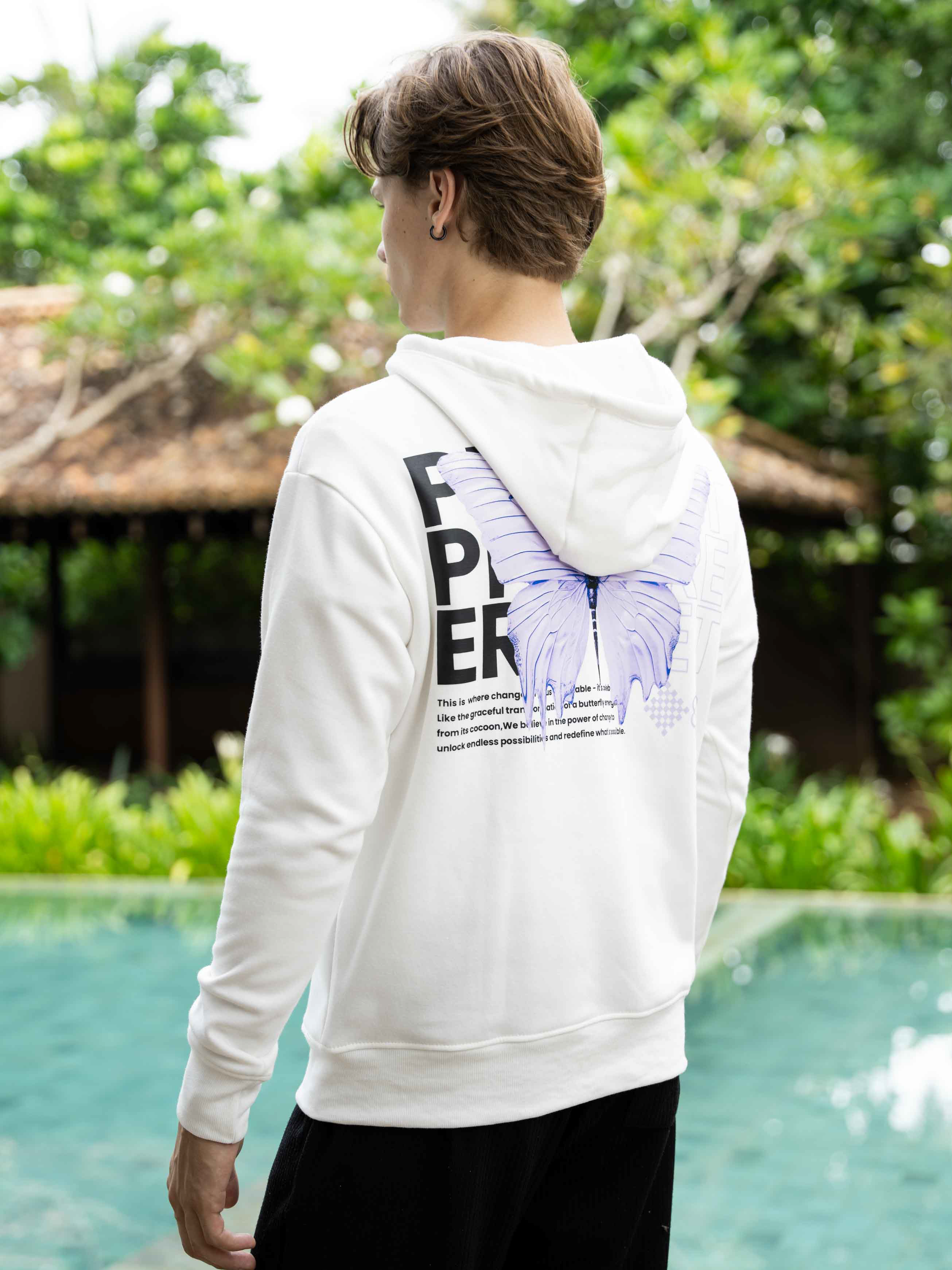 Butterfly Graphic Hoodie