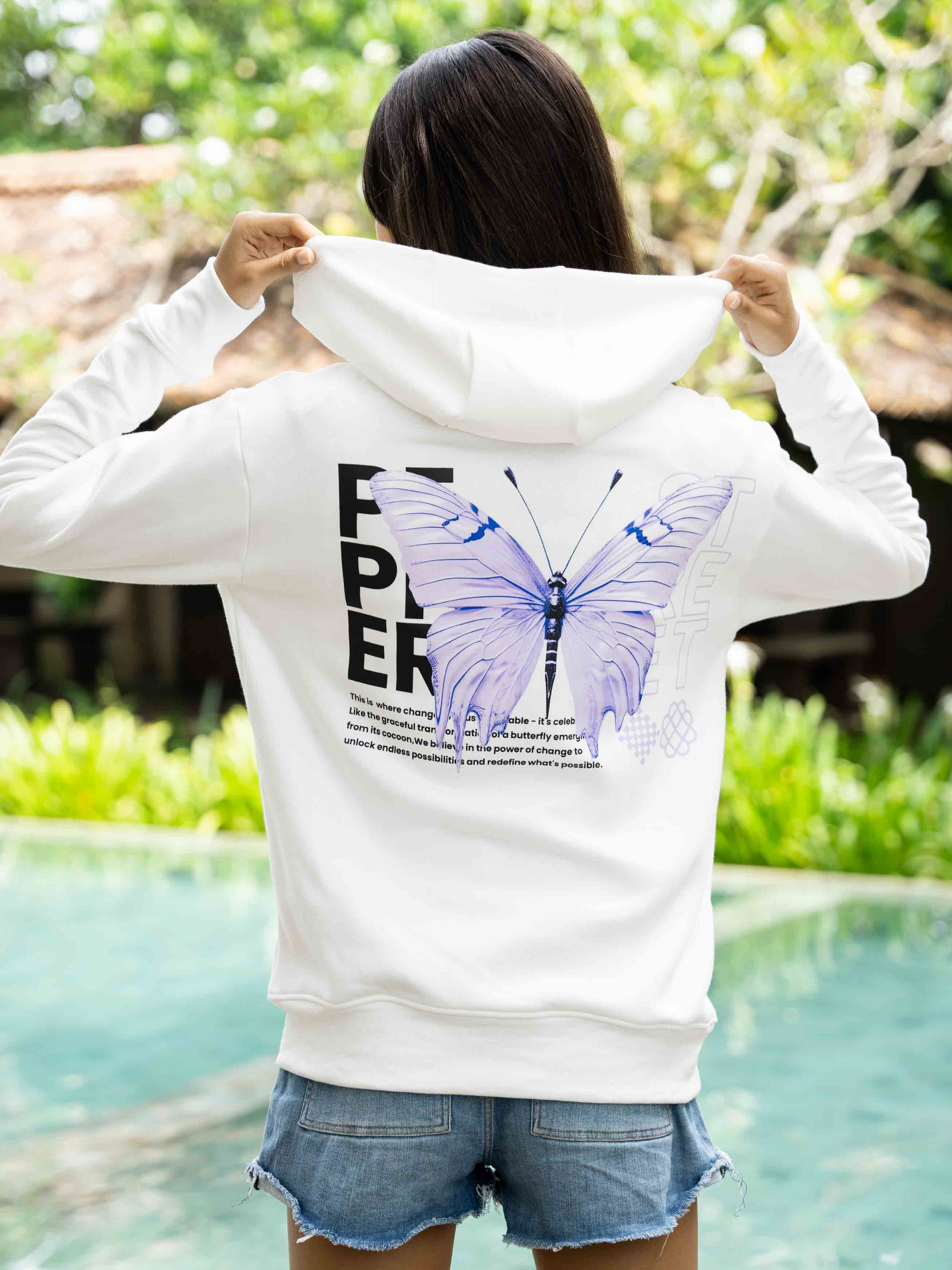 Butterfly Graphic Hoodie