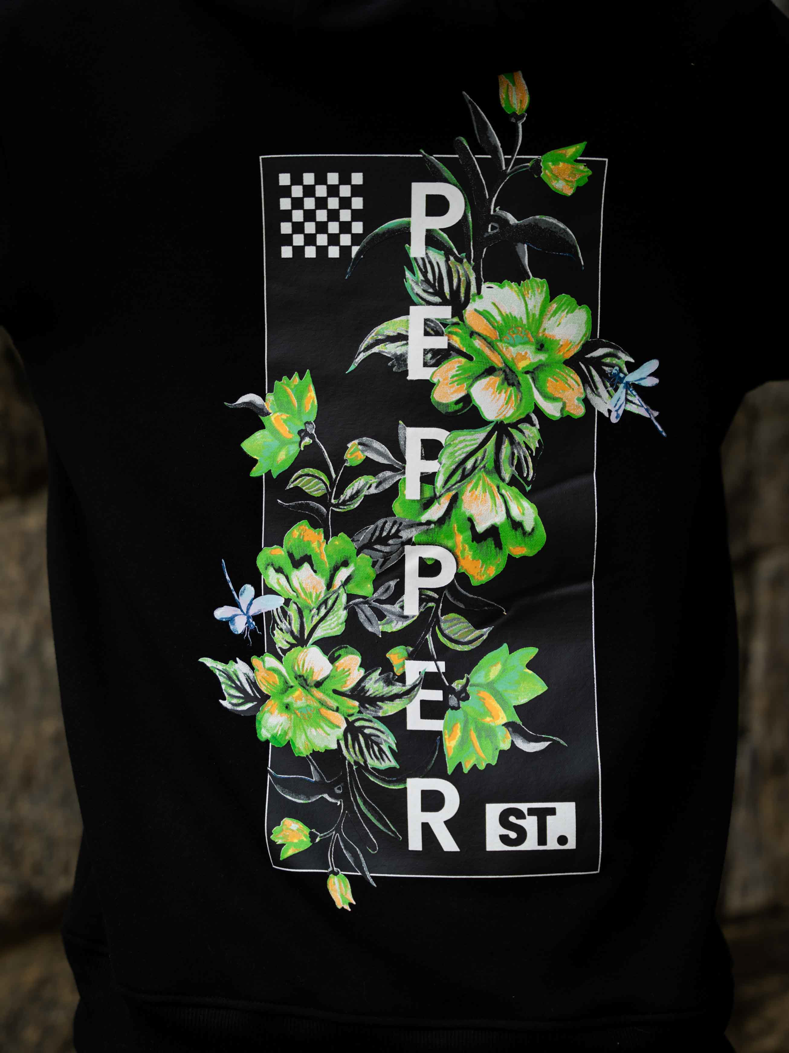 Flower Graphic Hoodie
