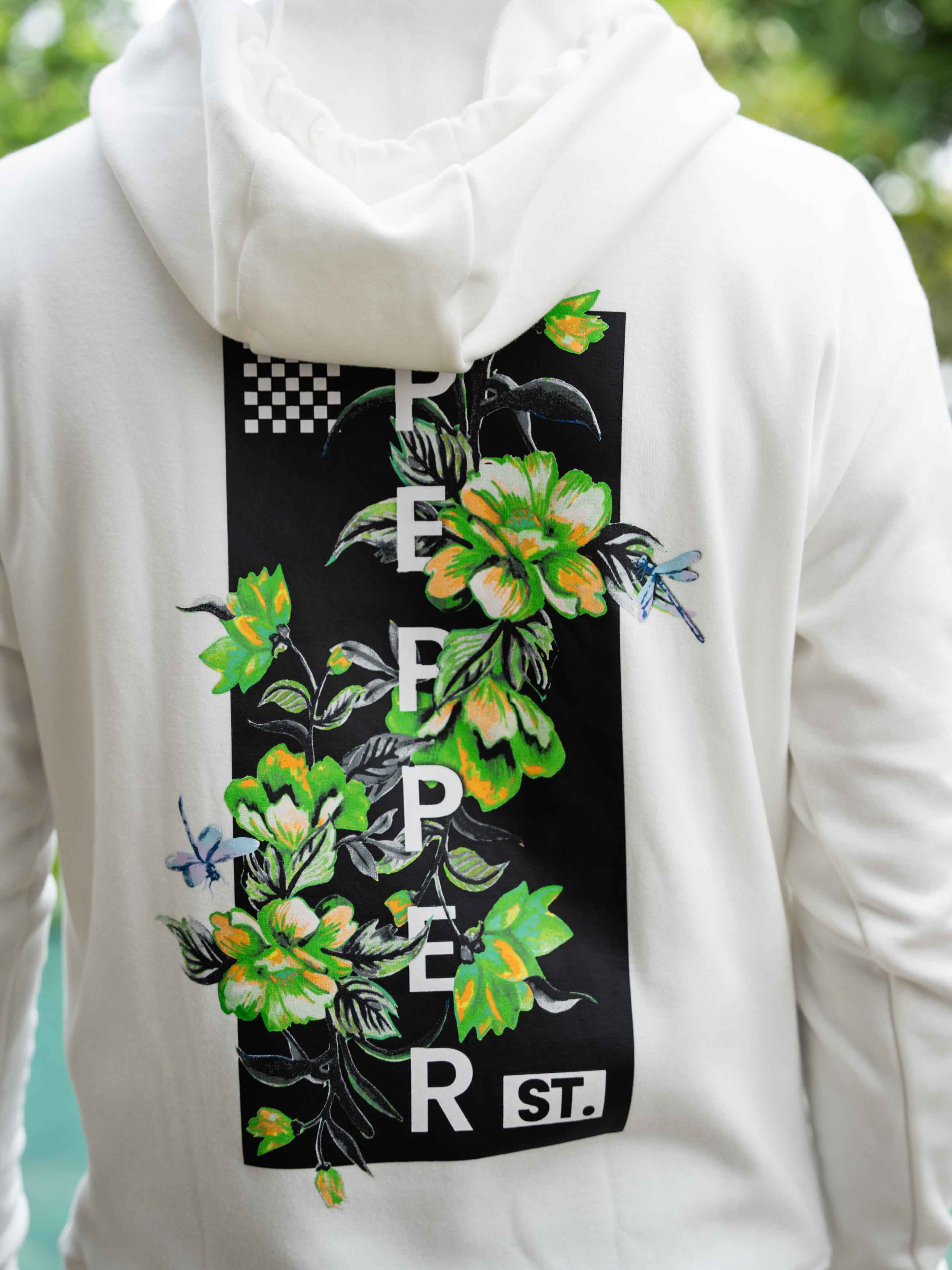 Flower Graphic Hoodie