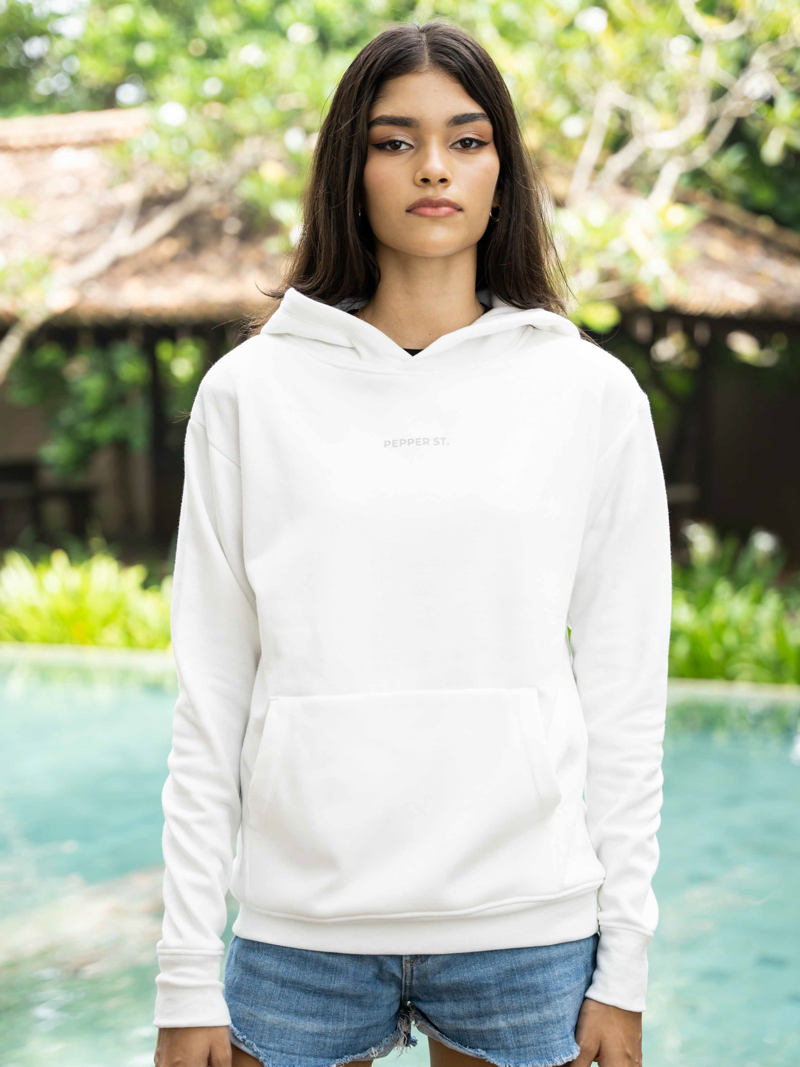 Flower Graphic Hoodie