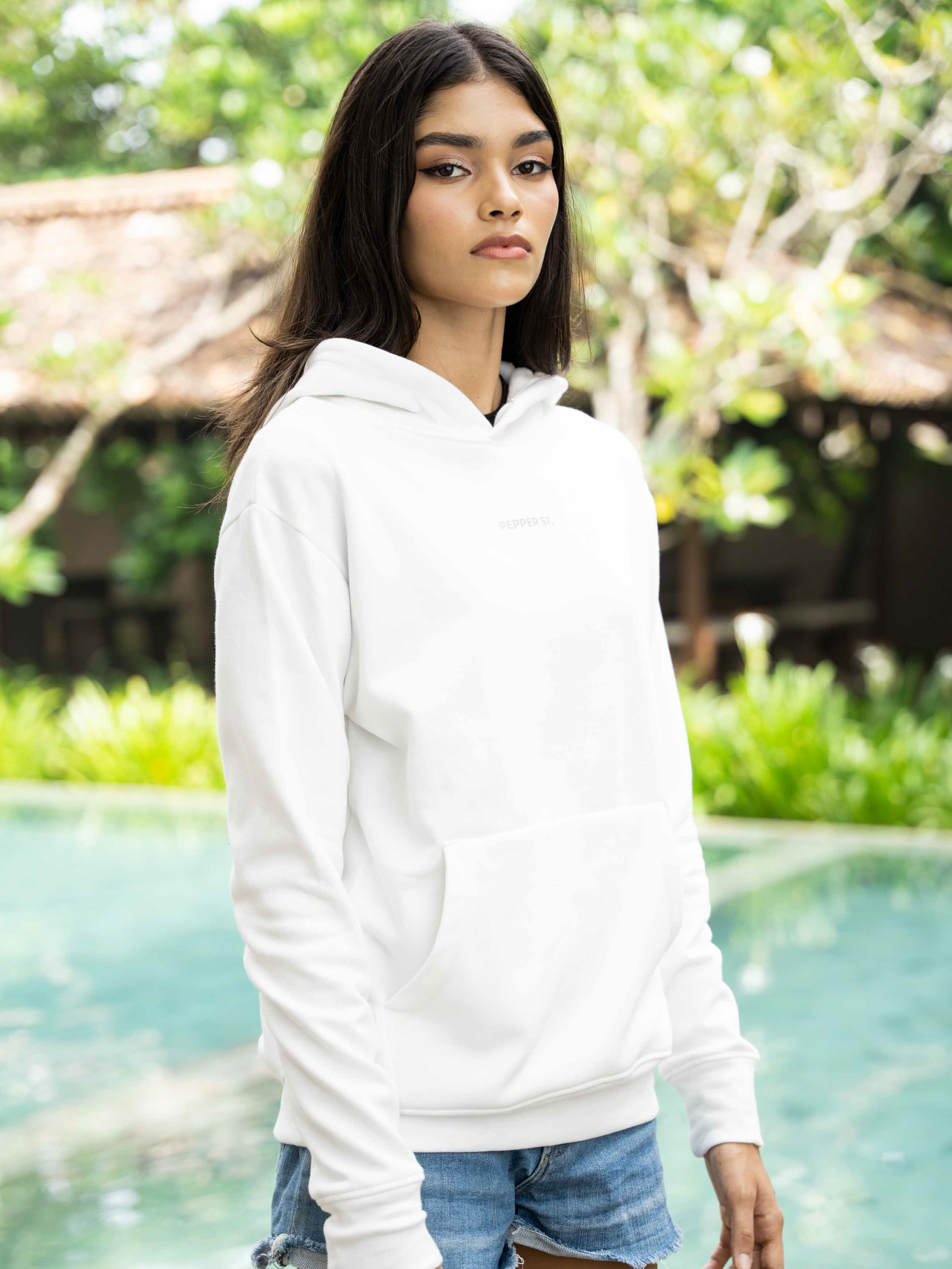 Flower Graphic Hoodie