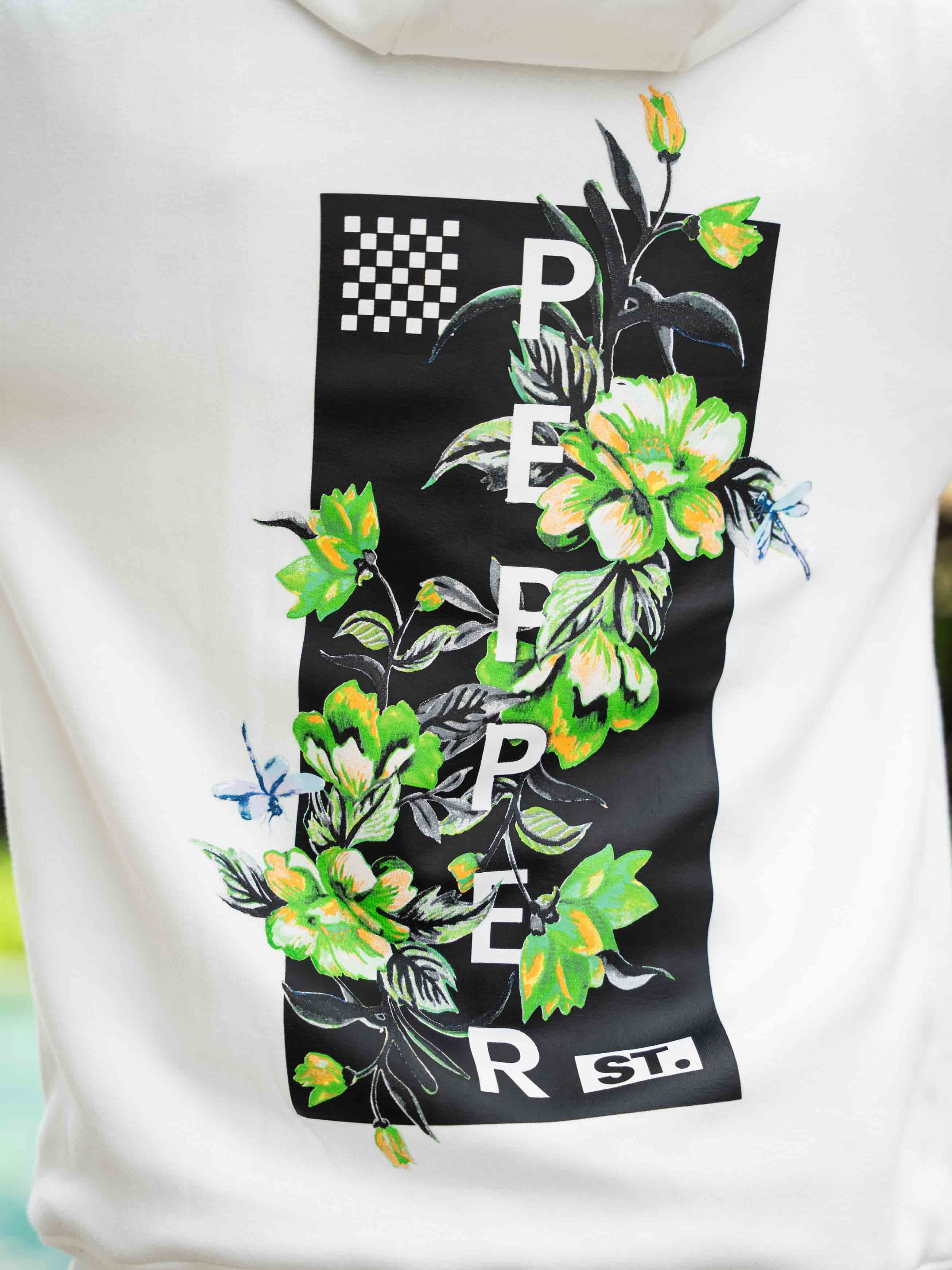 Flower Graphic Hoodie