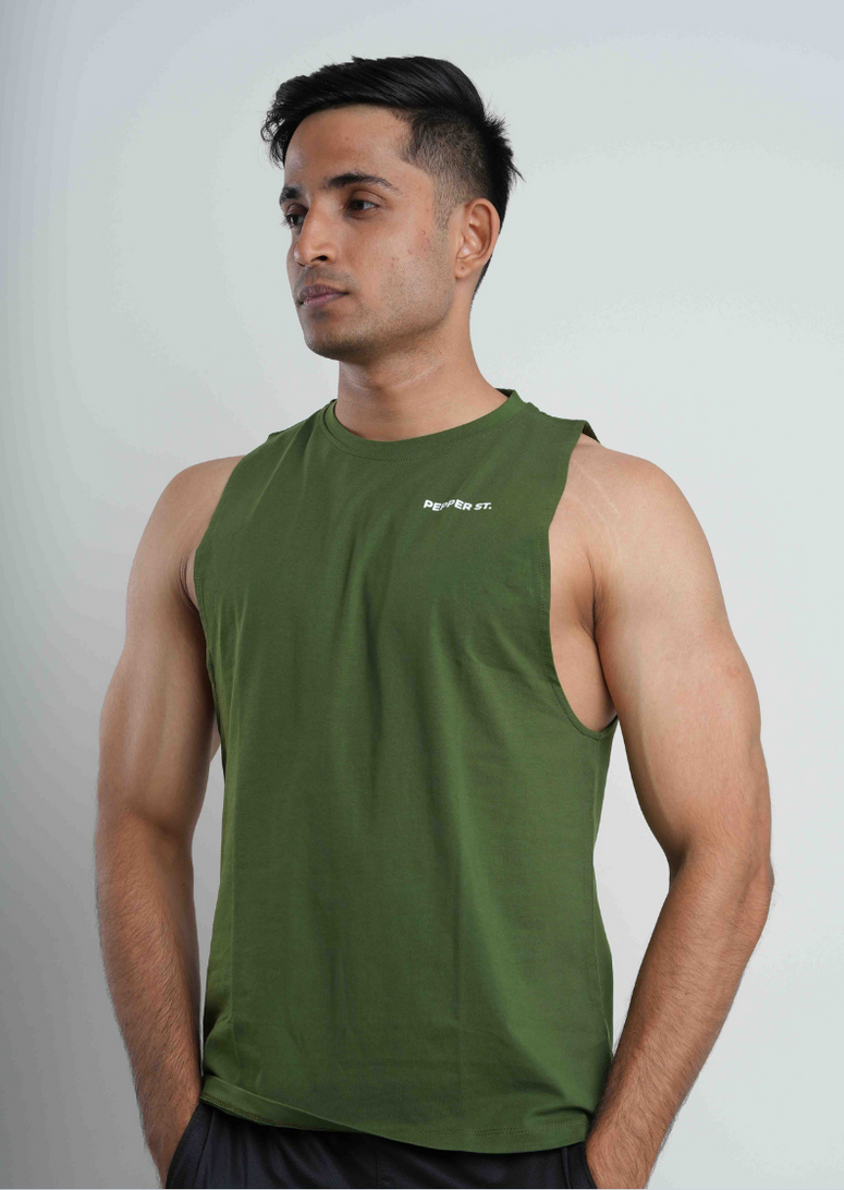 XS / Olive Green