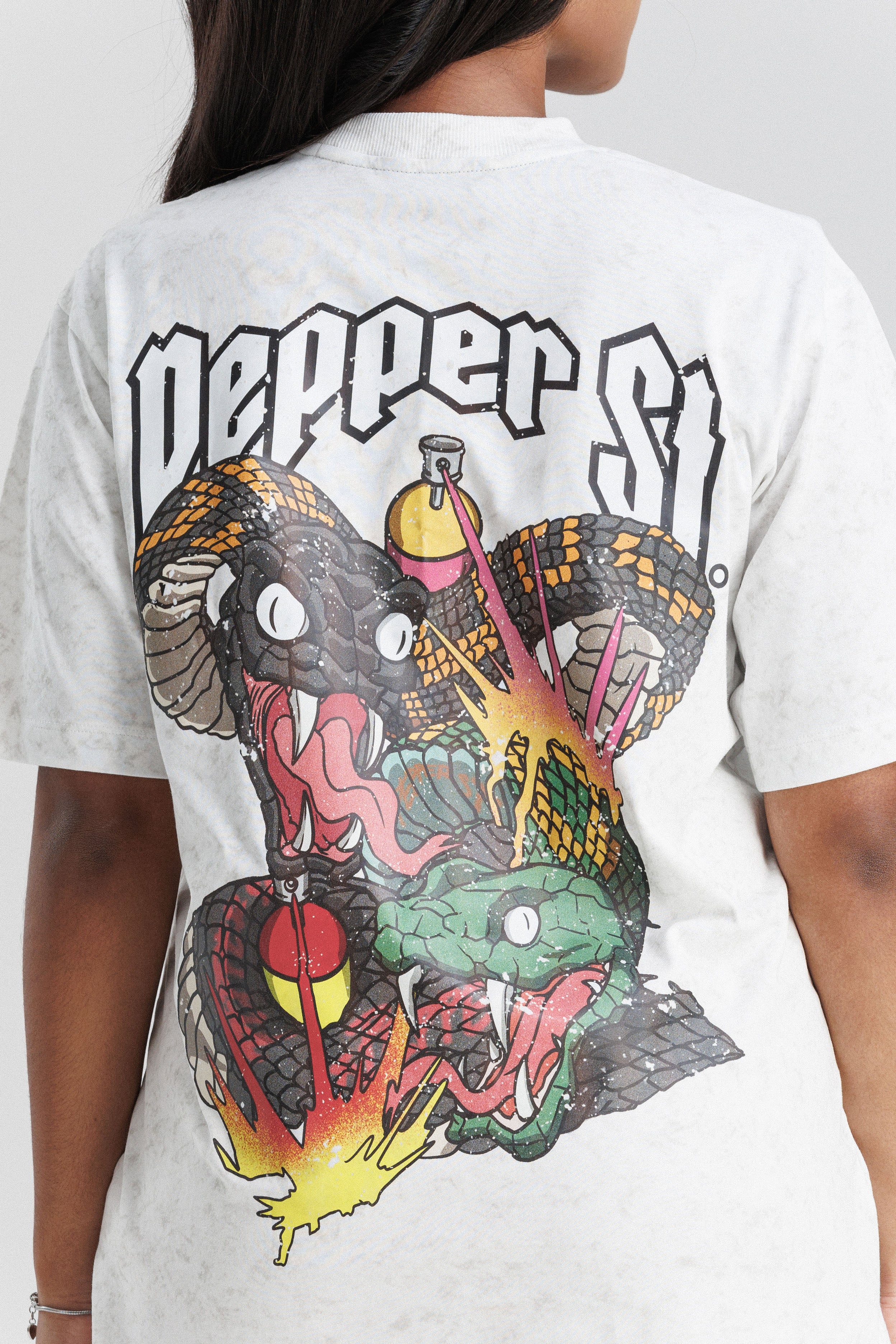 Acid Archive Serpent Graphic Tee – PEPPER ST.
