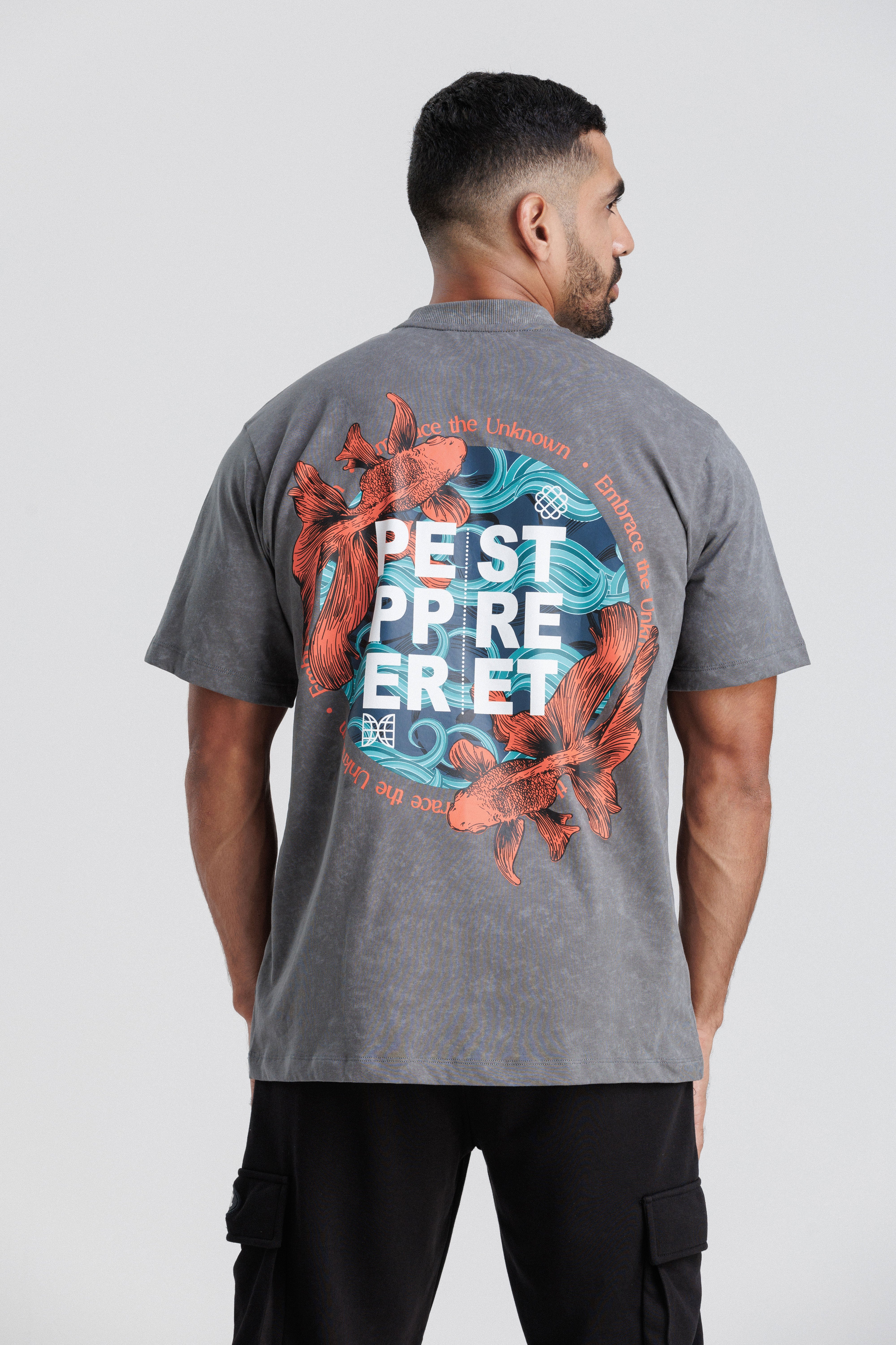 Acid Archive Koi Graphic Tee