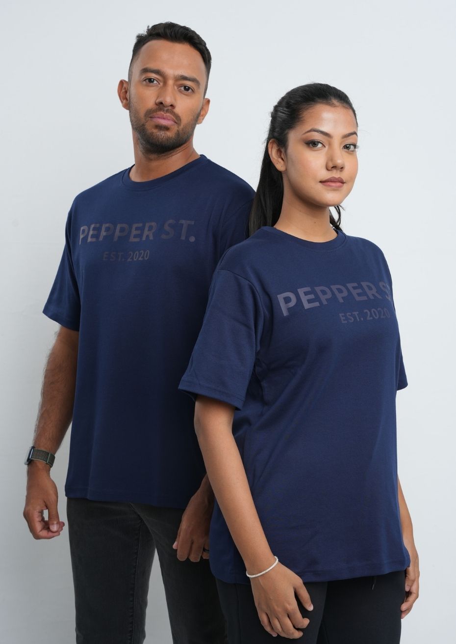 Pepper Henley T-shirt - Purple