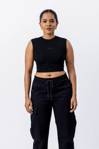 Modal Sleeveless Crop