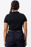 Modal Cropped Polo