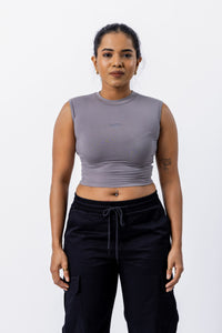 Modal Sleeveless Crop