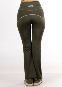 Piped Up Flared Legging