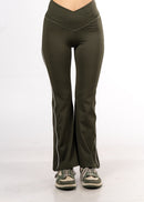 Piped Up Flared Legging
