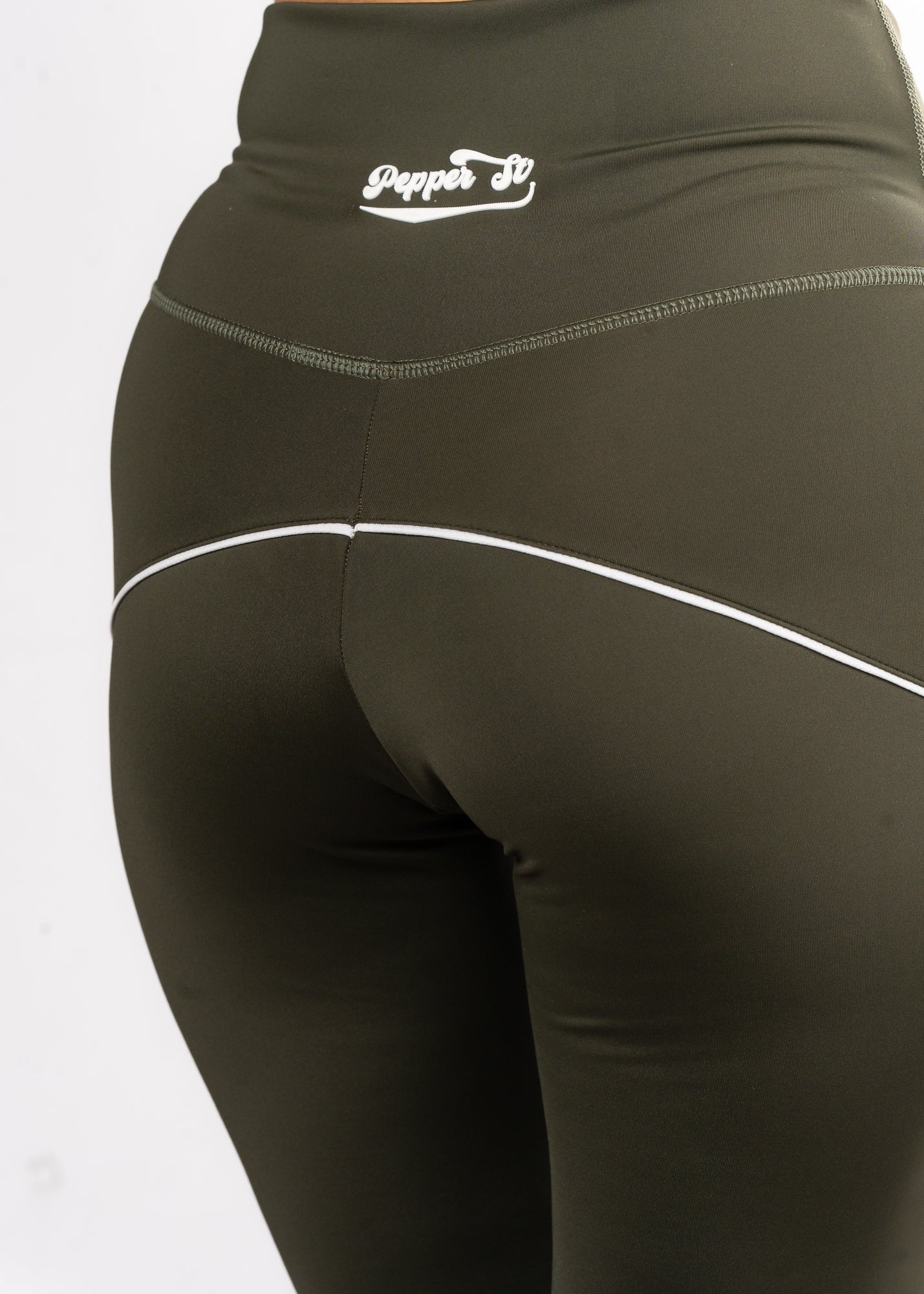 Piped Up Flared Legging