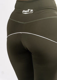 Piped Up Flared Legging