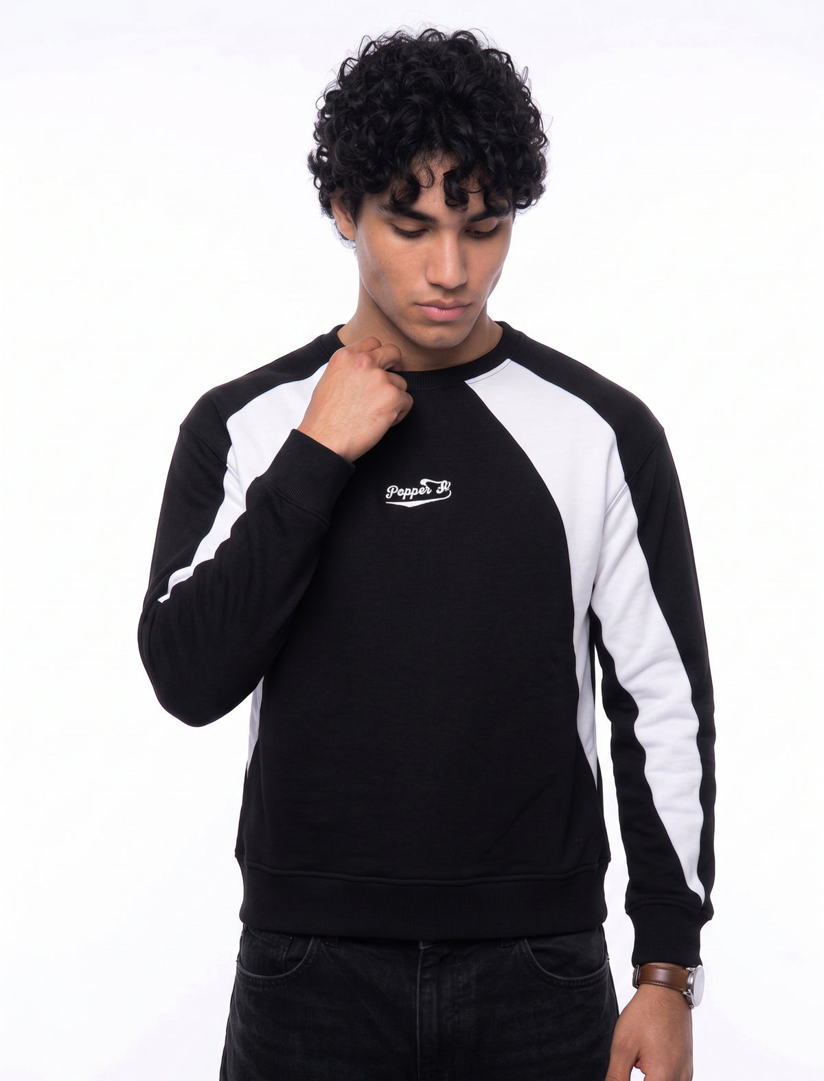 Contour Contrast Sweatshirt