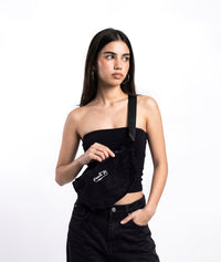 Pleat Crossbody
