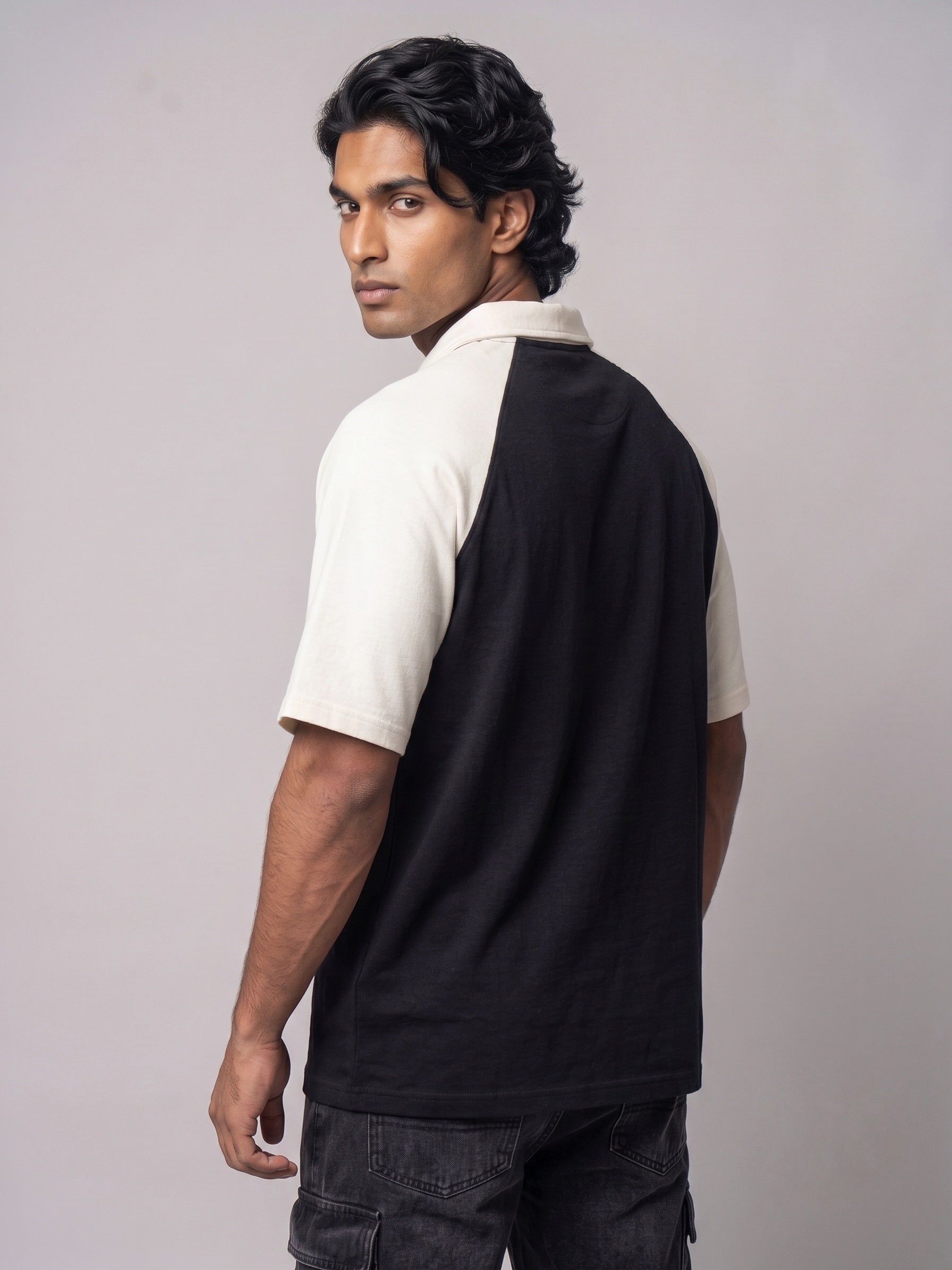 Blackline Terry Polo