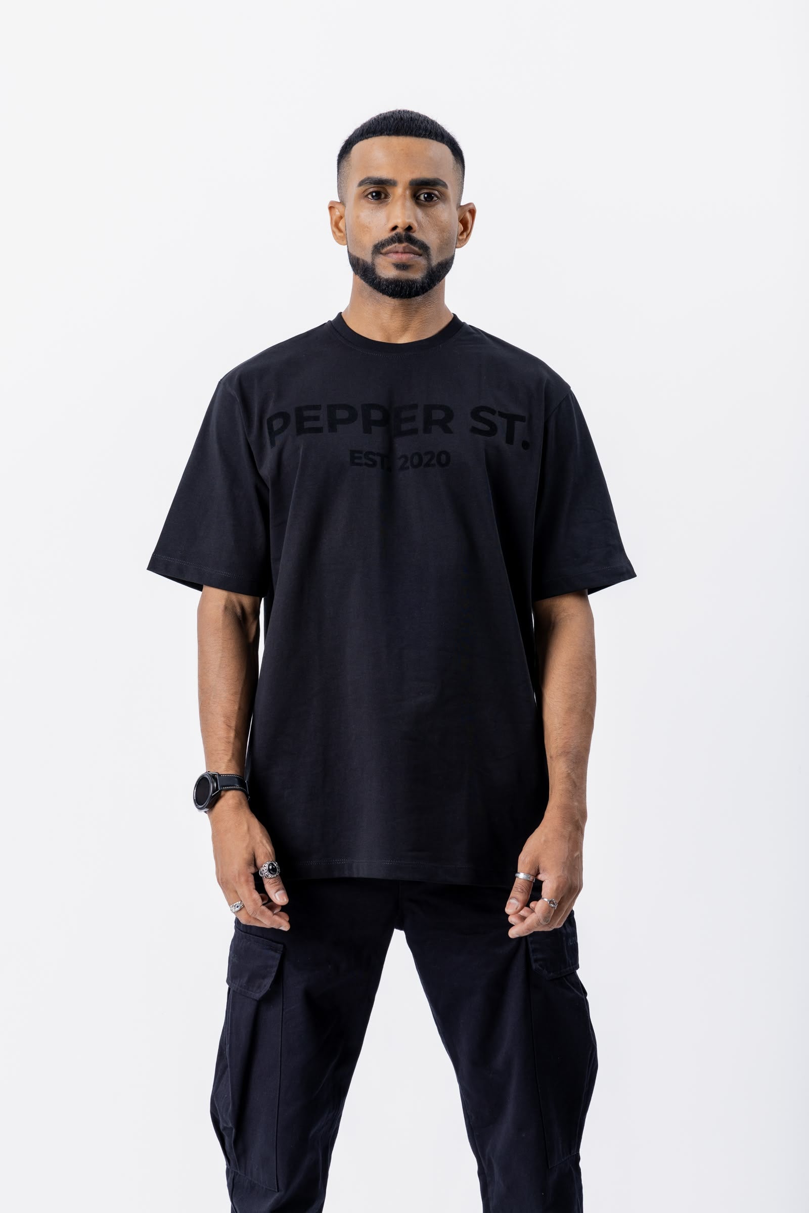 Project Pepper Oversized Tee - Flock