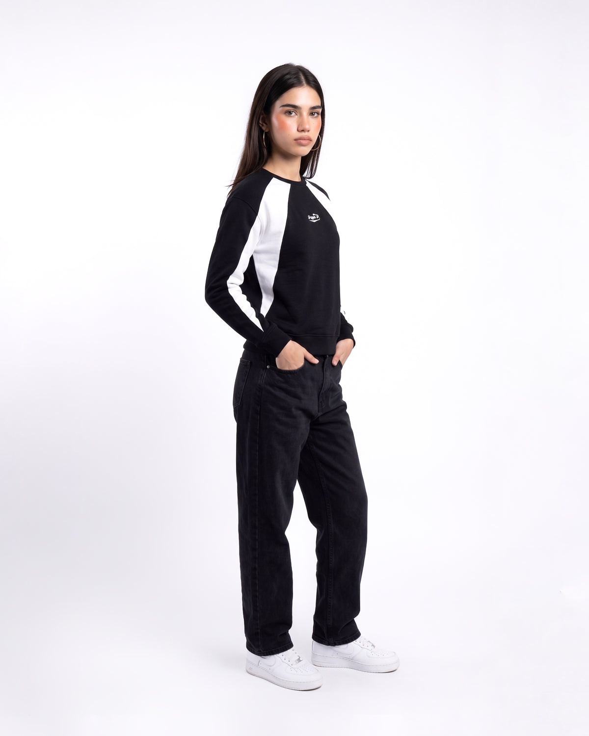 Contour Contrast Sweatshirt