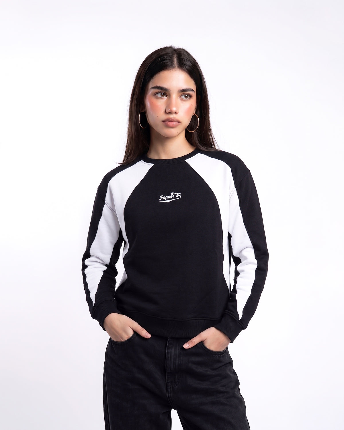Contour Contrast Sweatshirt