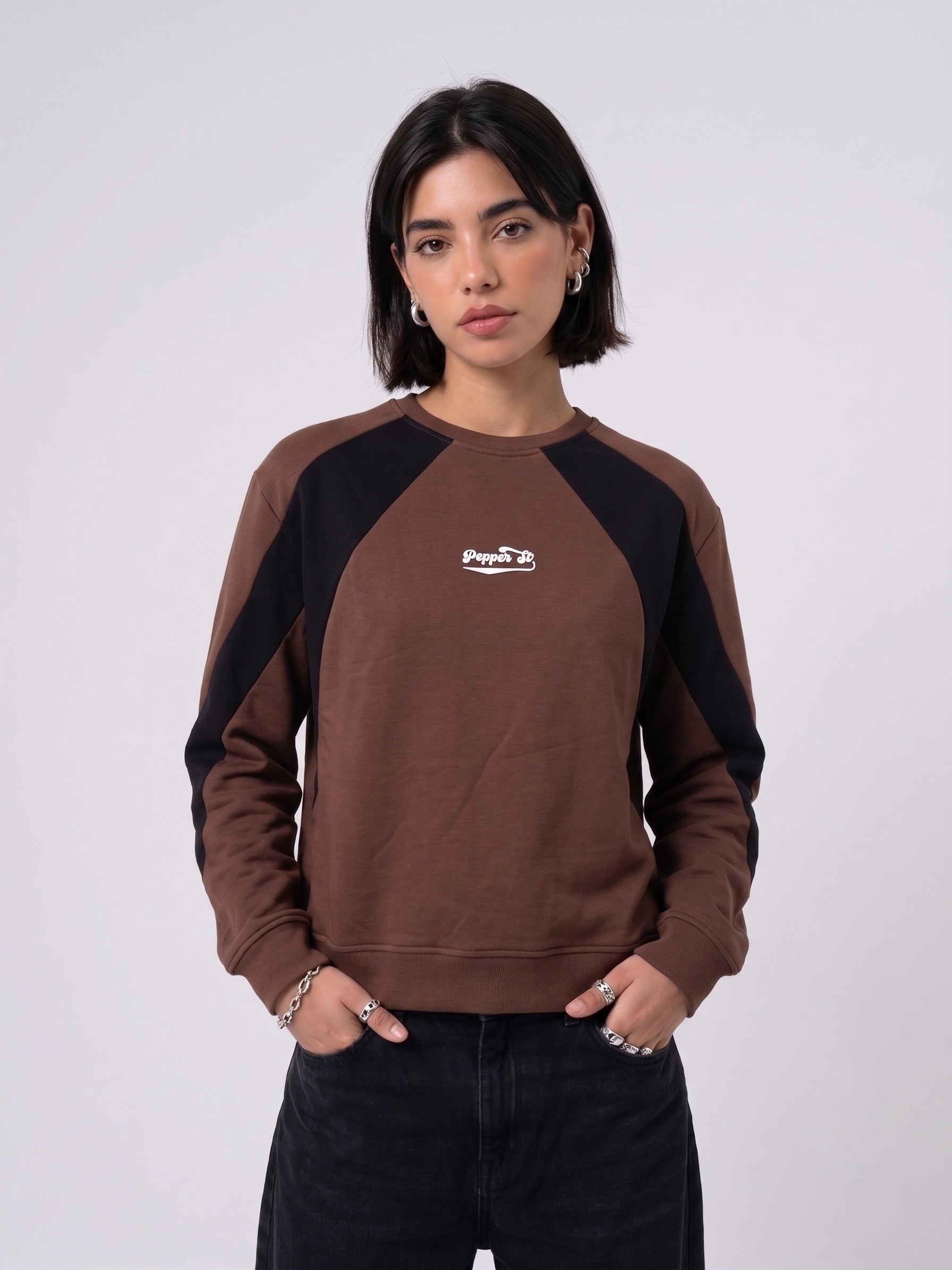 Contour Contrast Sweatshirt