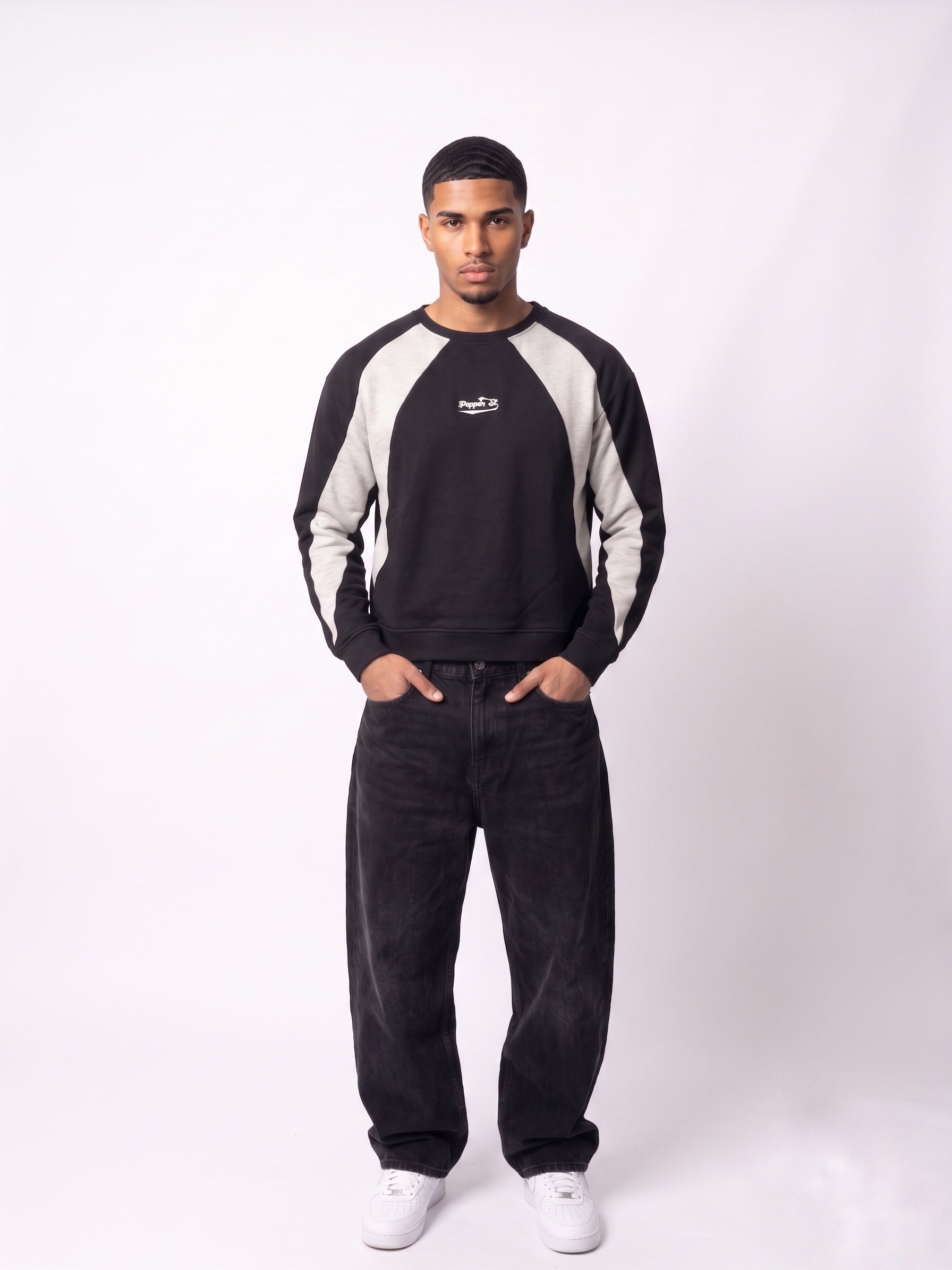Contour Contrast Sweatshirt