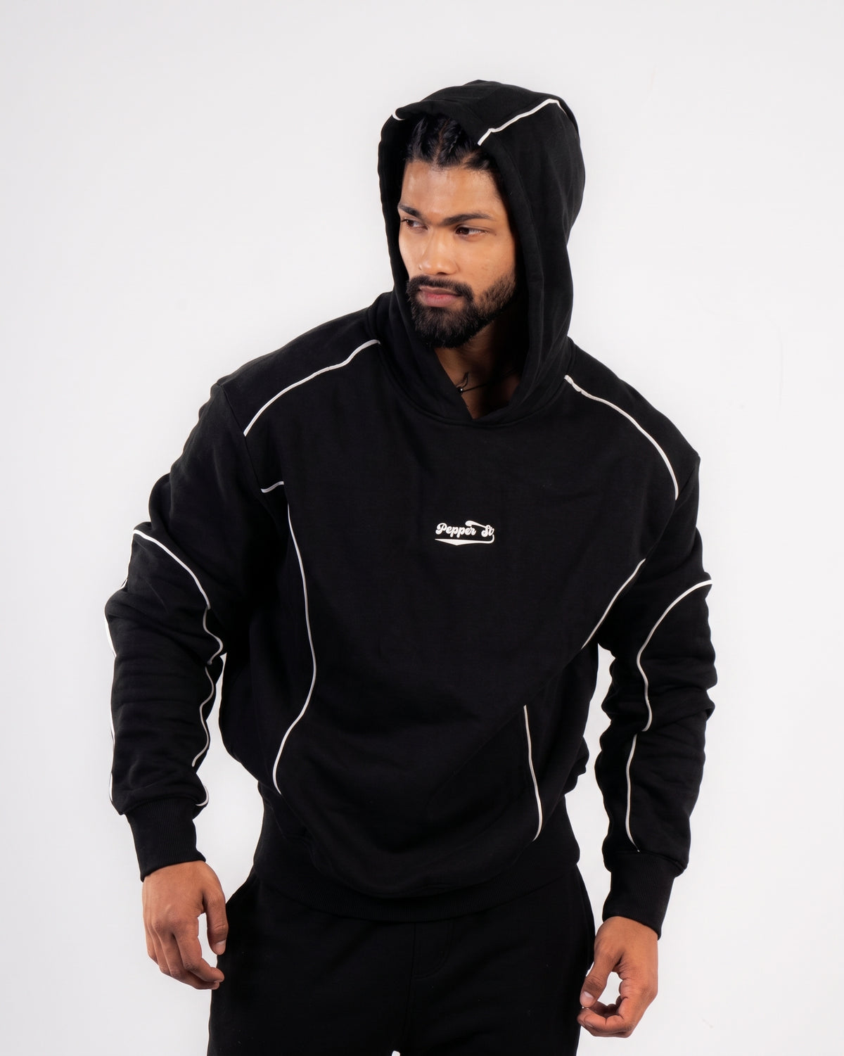 Piped Up Hoodie