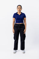 Modal Cropped Polo