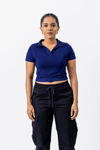 Modal Cropped Polo