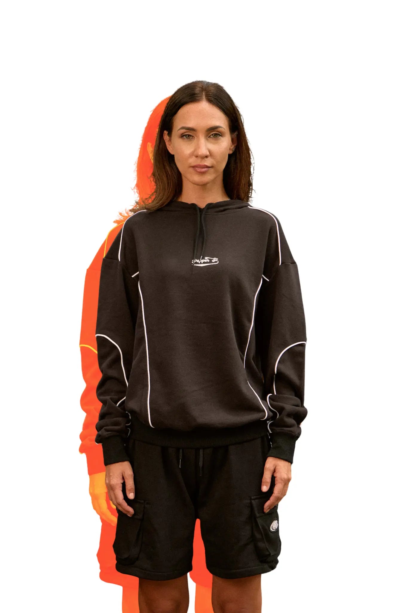 Piped Up Hoodie