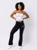 Piped Up Flex Flared Legging