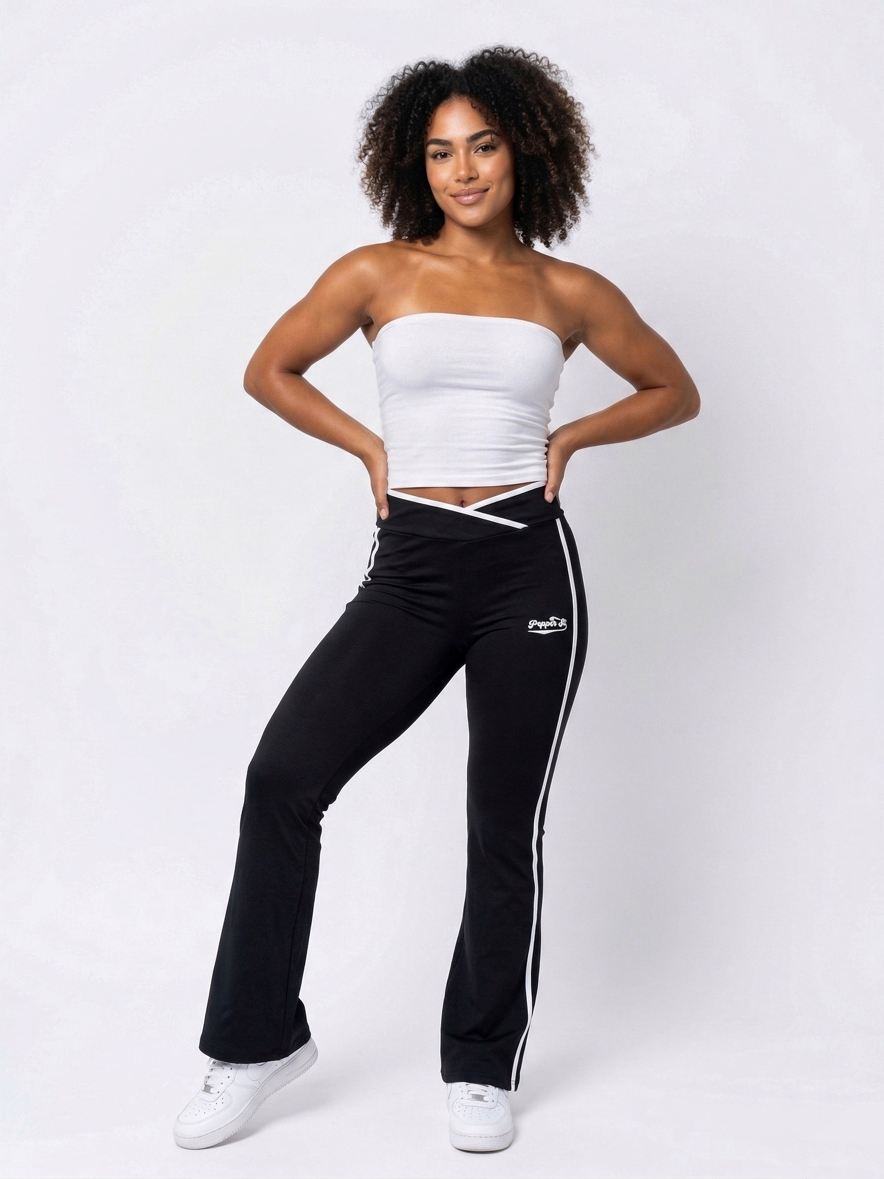 Piped Up Flex Flared Legging