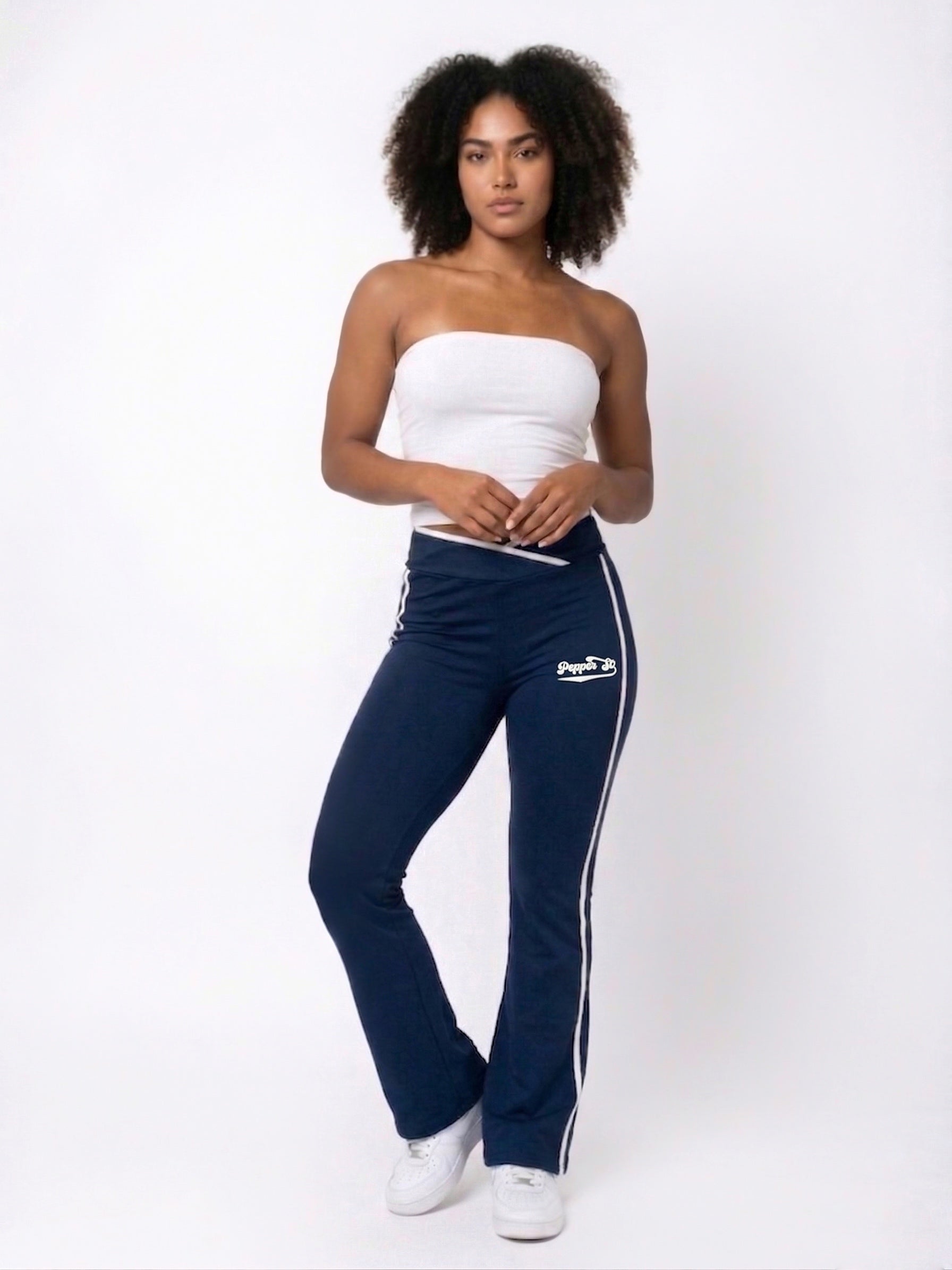 Piped Up Flex Flared Legging