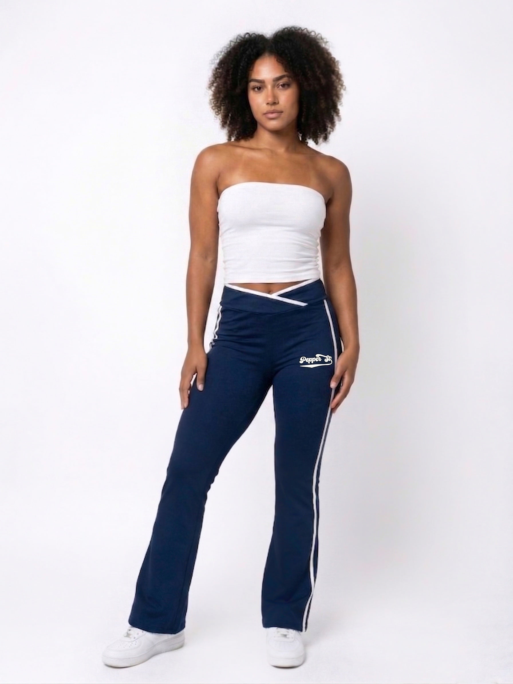 Piped Up Flex Flared Legging