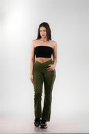 Piped Up Flared Legging