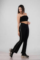 Piped Up Flared Legging