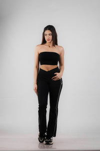 Piped Up Flared Legging