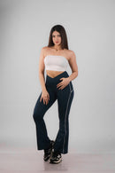 Piped Up Flared Legging