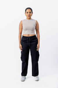 Modal Sleeveless Crop